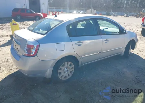 2010 Nissan Sentra 2.0S from USA, damaged, VIN 3N1AB6AP1AL600370